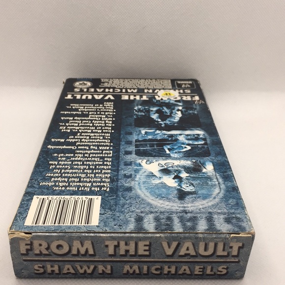 WWE From The Vault Shawn Michaels VHS Wrestling Home Video 2003 - Picture 4 of 9